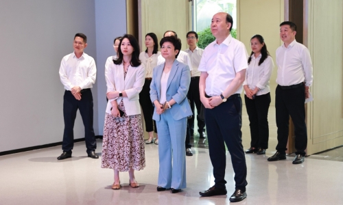 中国农业银行浙江省分行党委书记、行长谭敦宇莅临桐昆调研