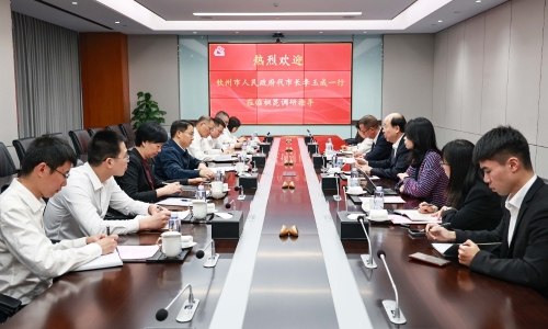钦州市人民政府代市长李玉成莅临桐昆调研
