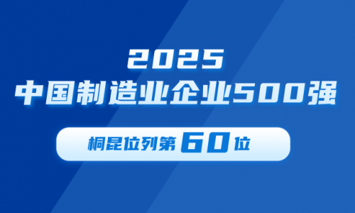 桐昆第60！2025中国制造业企业500强榜单发布